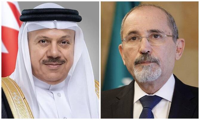 وزيرا خارجية الأردن والبحرين يبحثان التطورات الإقليمية ويدعمان مذكرة تفاهم أمريكية إيرانية