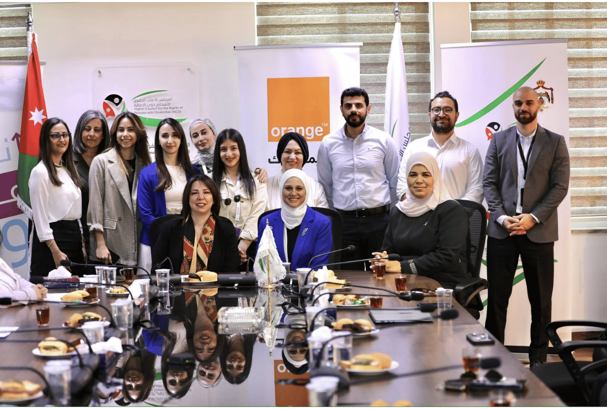 Orange Jordan تدعم الابتكار الرقمي للأشخاص ذوي الإعاقة في الأردن